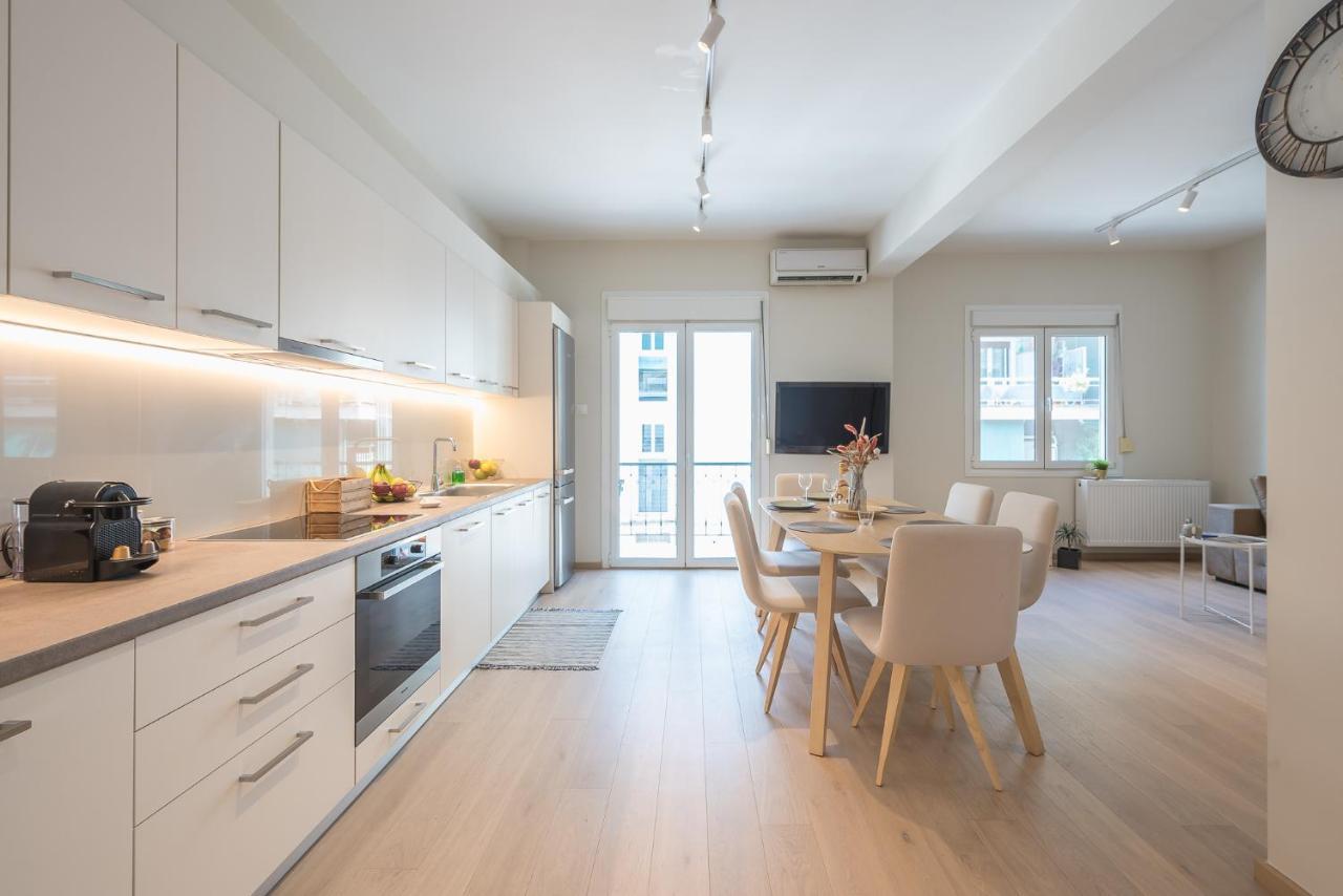 Stylish 2Bdr Apt By Acropolis Athen Exterior foto